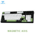 AULA F98X Wireless Full-Size Mechanical Gaming Keyboard with Magnetic Switch, RGB Backlighting, Tri-Mode Connectivity (Bluetooth 5.0/2.4GHz/USB-C), Gasket Hot Swappable Design, Ideal for Gaming and Office Use