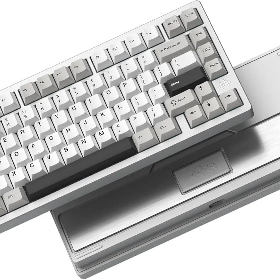 Womier RD75 Pro 75% Wireless Mechanical Gaming Keyboard with Quick Release Aluminum Design and QMK/VIA Tri-Mode Functionality