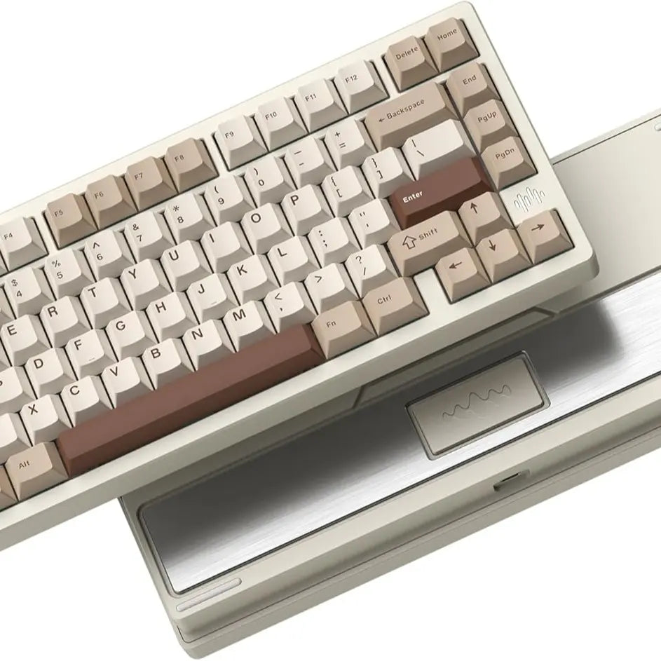 Womier RD75 Pro 75% Wireless Mechanical Gaming Keyboard with Quick Release Aluminum Design and QMK/VIA Tri-Mode Functionality