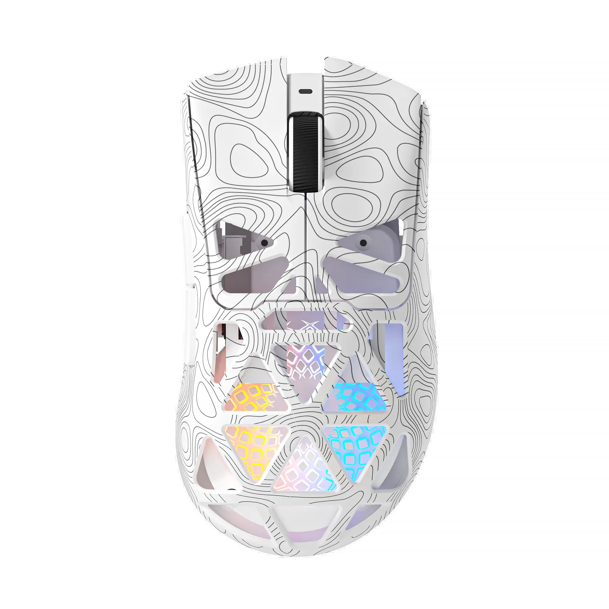 FURYCUBE G11 Tri-Mode Gaming Mouse with 2.4G, Bluetooth, and Wired Connectivity, Rechargeable RGB Lighting, Optical Sensor for Gaming and Office Use
